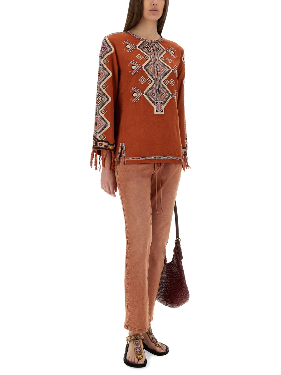 BLUE "ZELDA" HT0668FAC2J09111BO (Isabel Marant / Tシャツ・カットソー ) | Isabel Marant (イザベル マラン)(1)