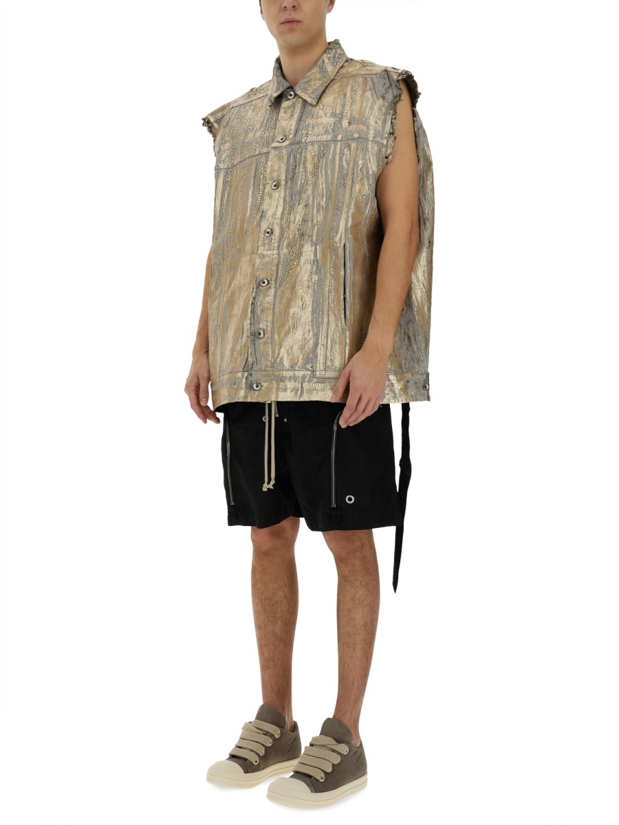 JUMBO VEST DU01E3762GMC02 (Rick Owens DRKSHDW / カジュアルジャケット・ベスト ) | Rick Owens DRKSHDW (リック オウエンス ダークシャドウ)(1)