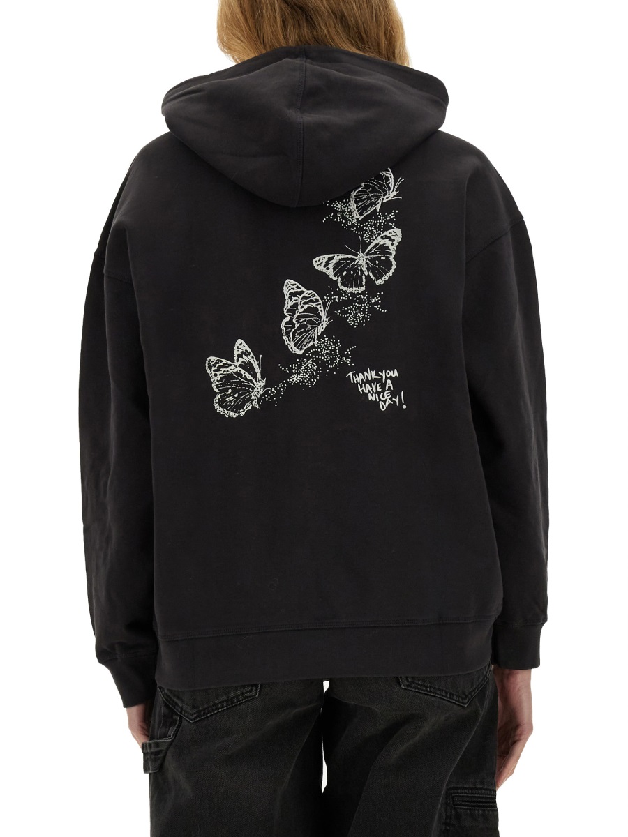 "BLACK ISOLI HEART" HOODIE T4082252 (GANNI / スウェット・フーディー ) | GANNI (ガニー)(2)