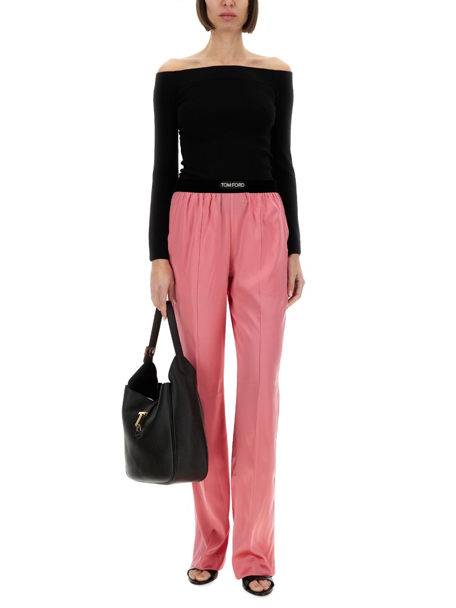 "OFF THE SHOULDER" KNIT TOP MAK1367YAX540LB999 (TOM FORD / ニット・セーター・カーディガン ) | TOM FORD (トムフォード)(1)