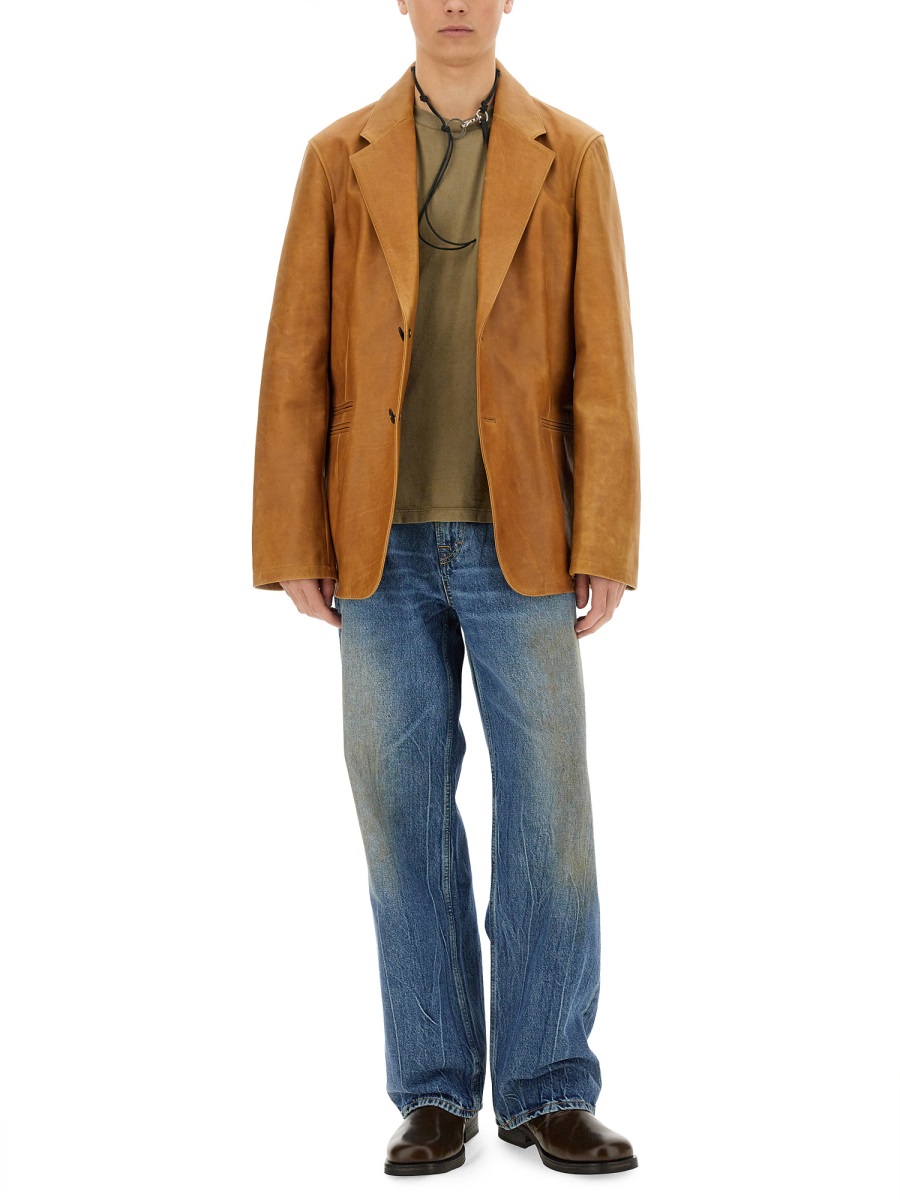 LEATHER OPENING BLAZER (OUR LEGACY/スーツ・ジャケット) | OUR