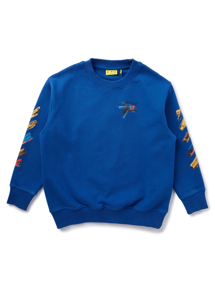 arrowacryliccrewneck OBBA001KS25FLE0074510 (Off-White / スウェット・フーディー ) | Off-White (オフホワイト)