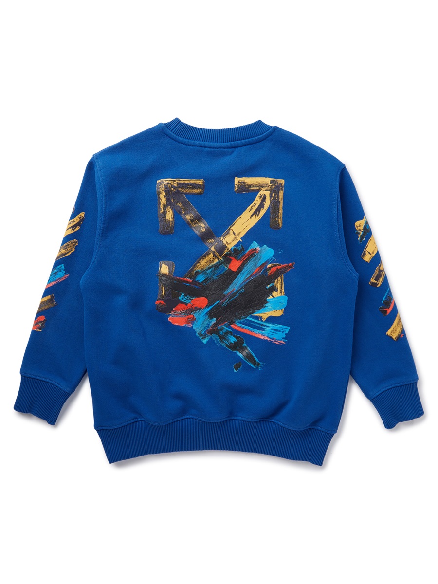 arrowacryliccrewneck OBBA001KS25FLE0074510 (Off-White / スウェット・フーディー ) | Off-White (オフホワイト)(1)