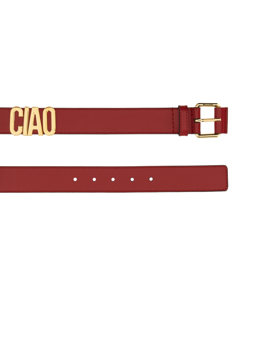 "HELLO" BELT MC6002PP1MOI0500 (MOSCHINO / ベルト・サスペンダー ) | MOSCHINO (モスキーノ)(1)