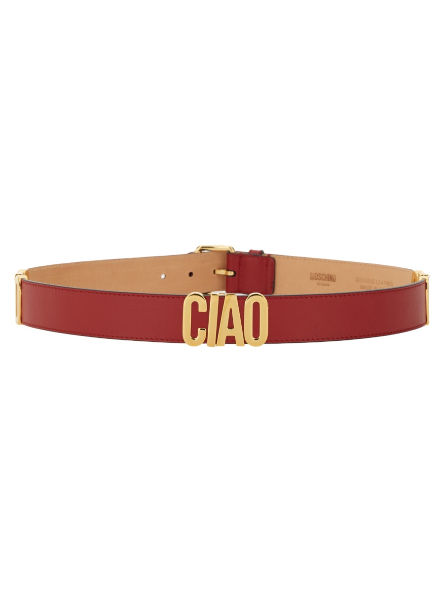 "HELLO" BELT MC6002PP1MOI0500 (MOSCHINO / ベルト・サスペンダー ) | MOSCHINO (モスキーノ)(2)