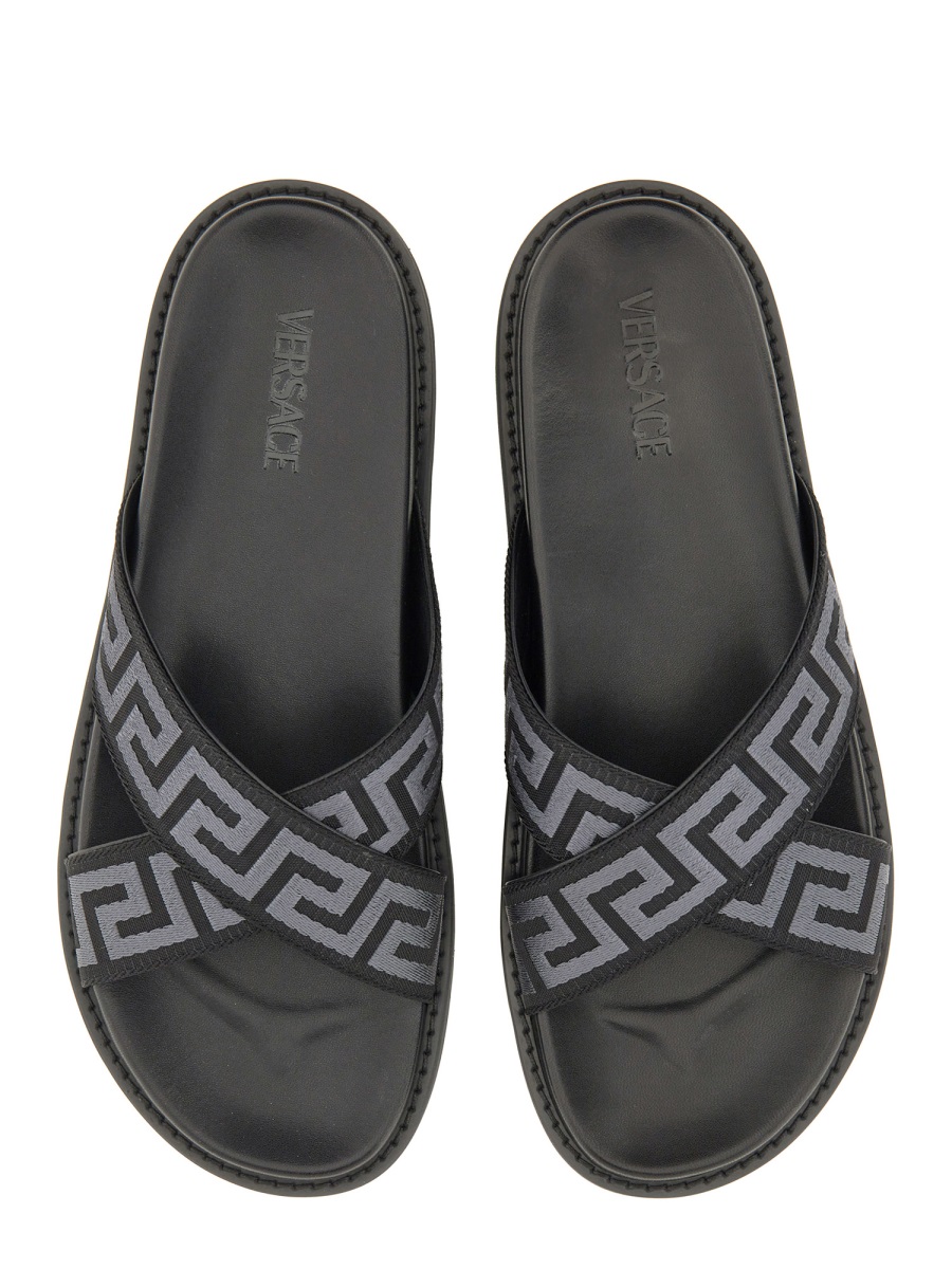 SANDAL WITH LOGO 10161881A134812B580 (VERSACE / サンダル ) | VERSACE (ヴェルサーチェ)(4)