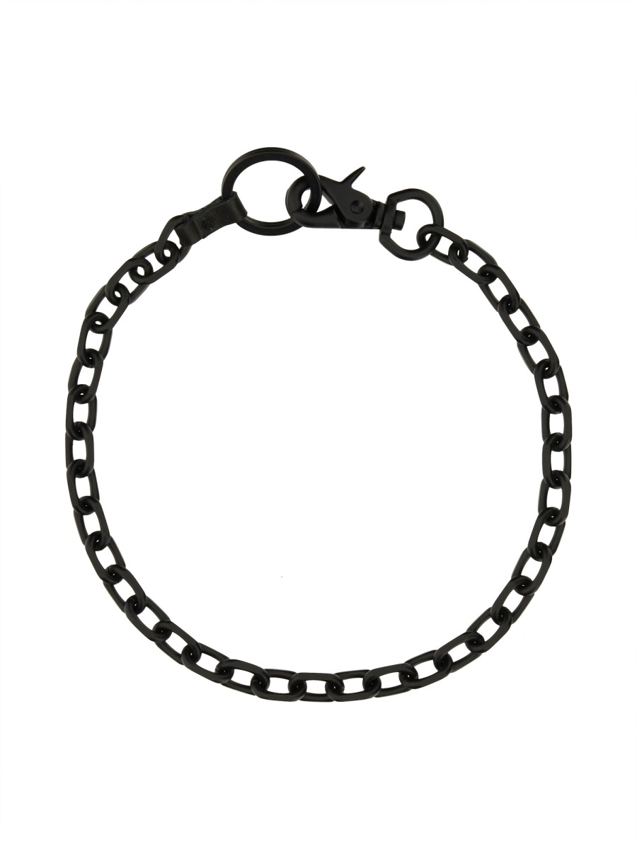 "LADON" NECKLACE A4228LBBLACKMETAL (OUR LEGACY / ネックレス ) | OUR LEGACY (アワーレガシー)(1)