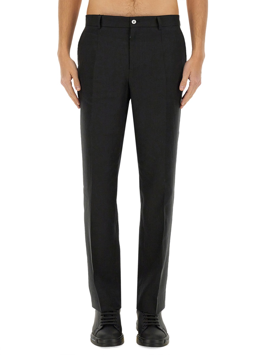 STRETCH LINEN TAILORED PANTS GP03JTFU4K6N0000 (Dolce & Gabbana / パンツ ) | Dolce & Gabbana (ドルチェガッバーナ)