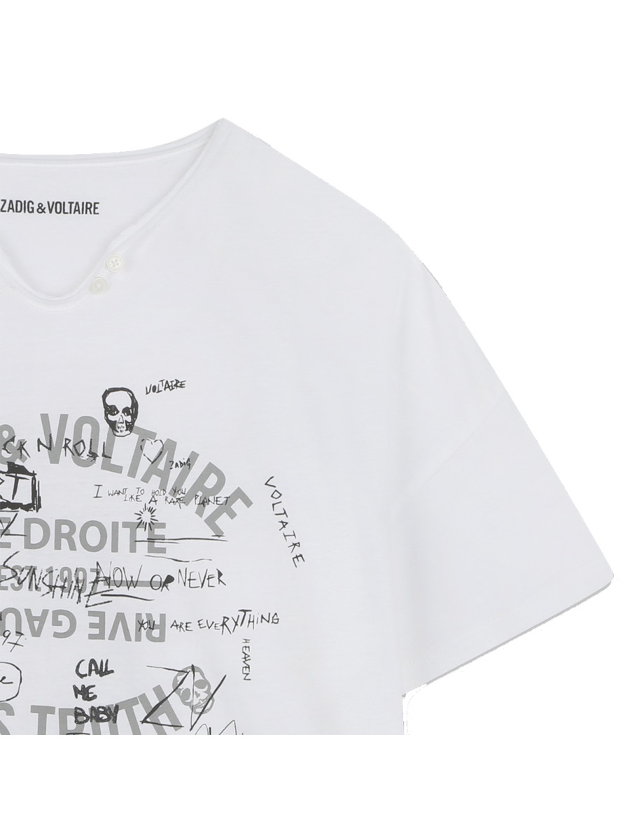 T-SHIRT X60314K10P (ZADIG & VOLTAIRE / Tシャツ・カットソー ) | ZADIG & VOLTAIRE (ザディグ エ ヴォルテール)(2)