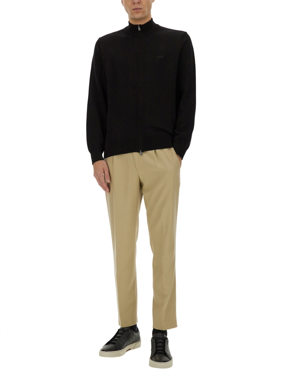 SHIRT WITH ZIP. 5050599810255178001 (HUGO BOSS / ニット・セーター・カーディガン ) | HUGO BOSS (ヒューゴボス)(1)