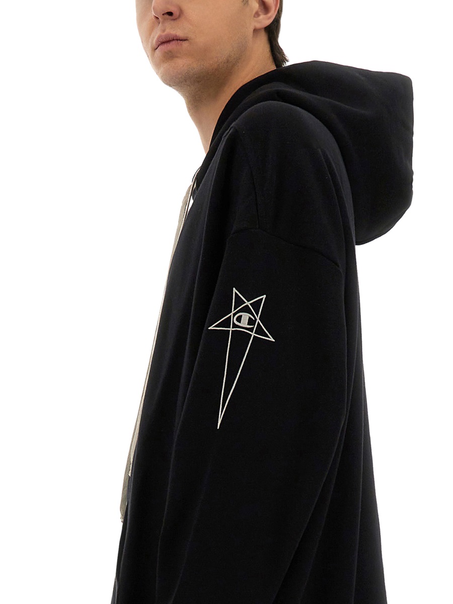JUMBO JASON'S HOODIE CM01E1663CHFE09 (Rick Owens / スウェット・フーディー ) | Rick Owens (リック オウエンス)(3)
