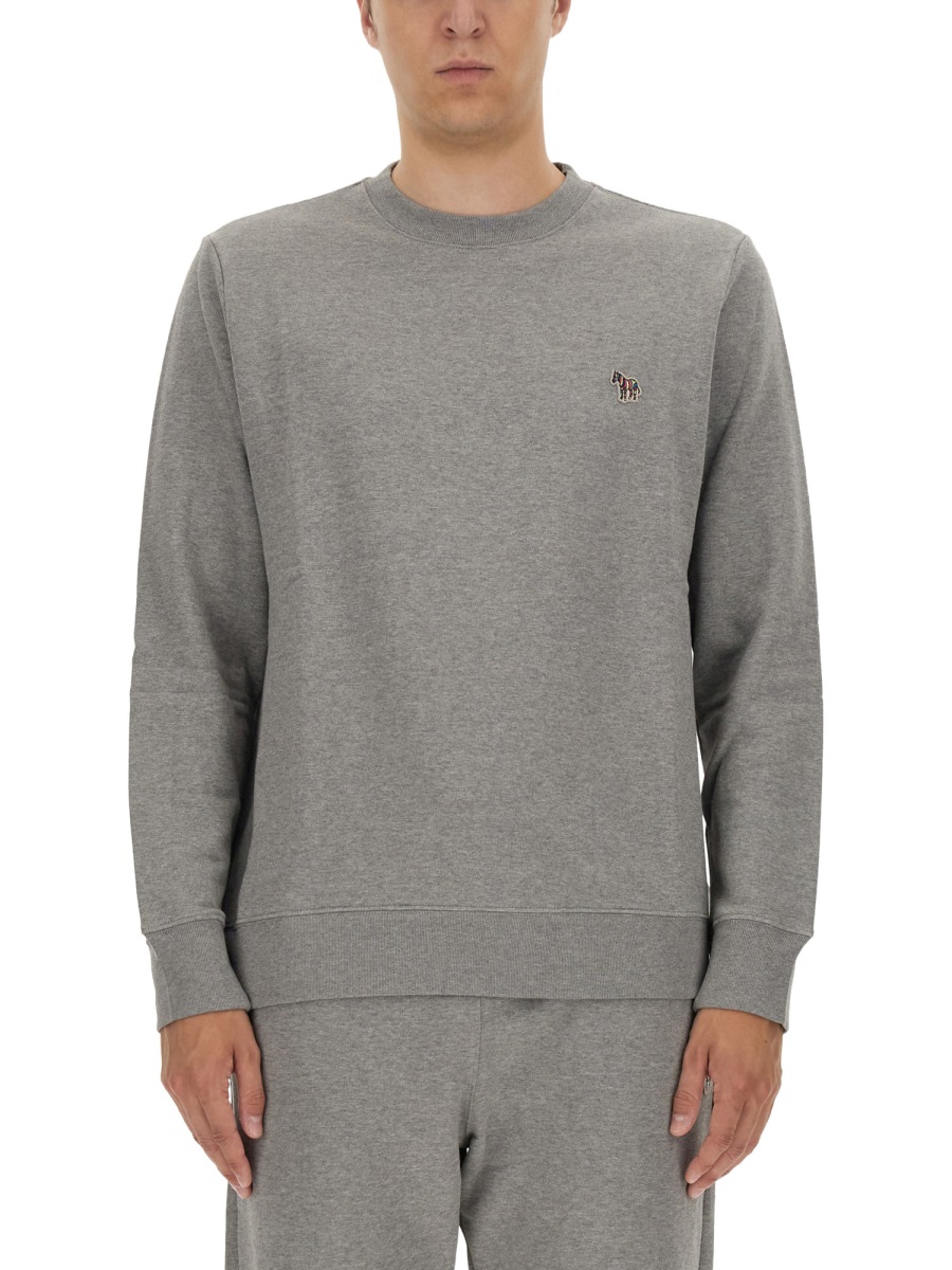 SWEATSHIRT WITH ZEBRA PATCH M2R027RKZEBRA72 (PS Paul Smith / スウェット・フーディー ) | PS Paul Smith (ピーエス ポール・スミス)