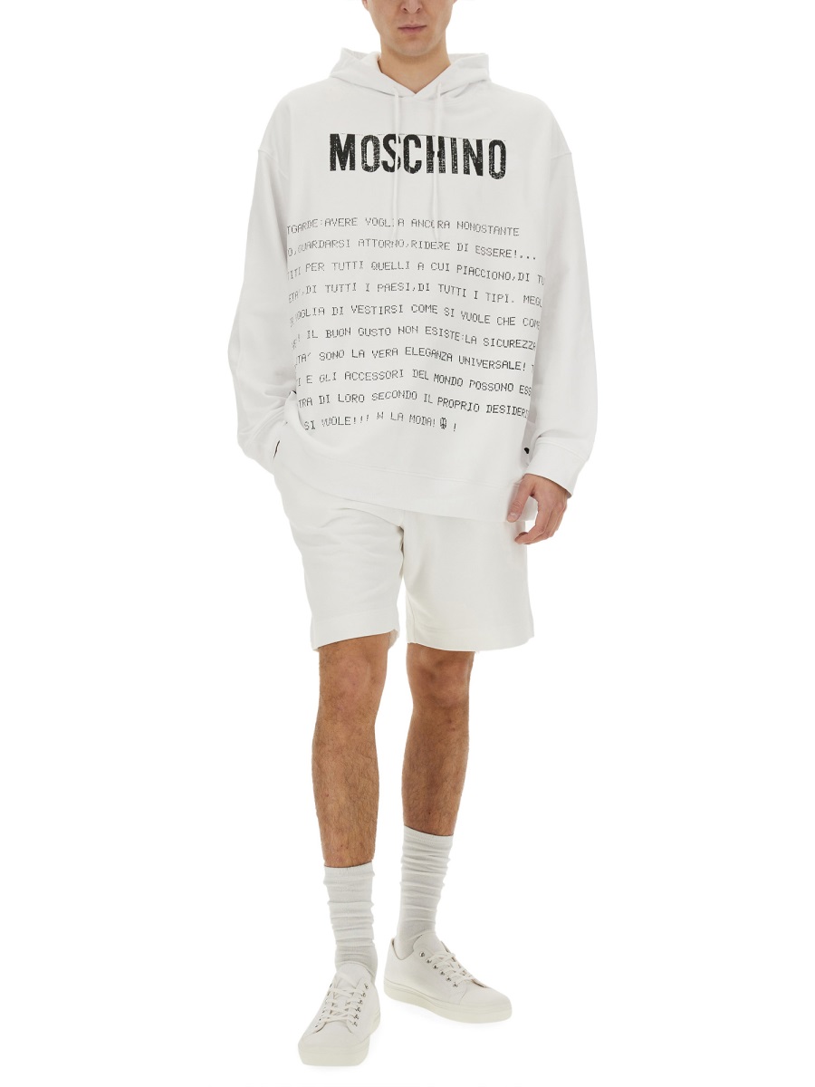 "ARCHIVE MESSAGE" HOODIE 170702281001 (MOSCHINO / スウェット・フーディー ) | MOSCHINO (モスキーノ)(1)