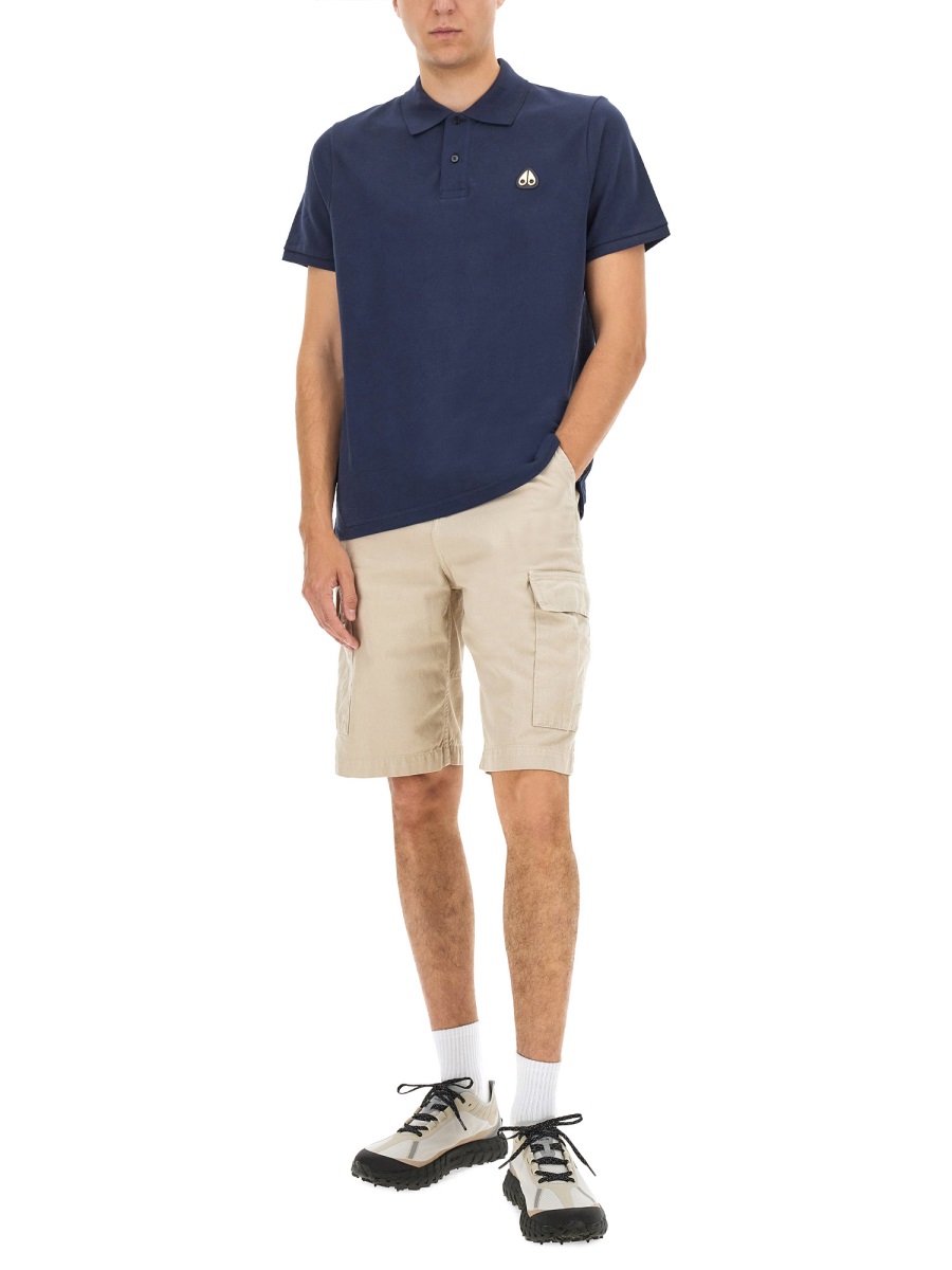 "EVERETT GOLD" POLO SHIRT M34MT712G833 (MOOSE KNUCKLES / ポロシャツ ) | MOOSE KNUCKLES (ムースナックルズ)(1)