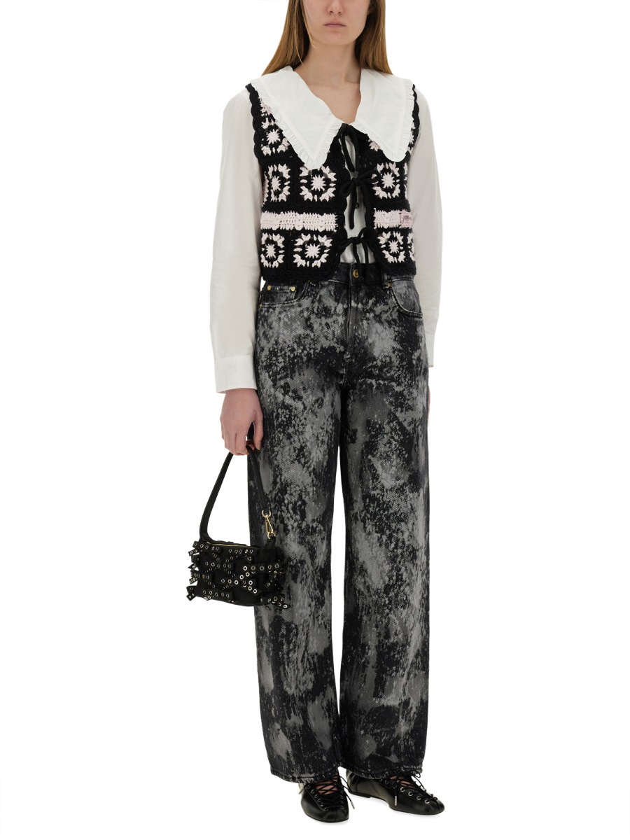 CROCHET KNIT VEST K2440065 (GANNI / ベスト ) | GANNI (ガニー)(1)