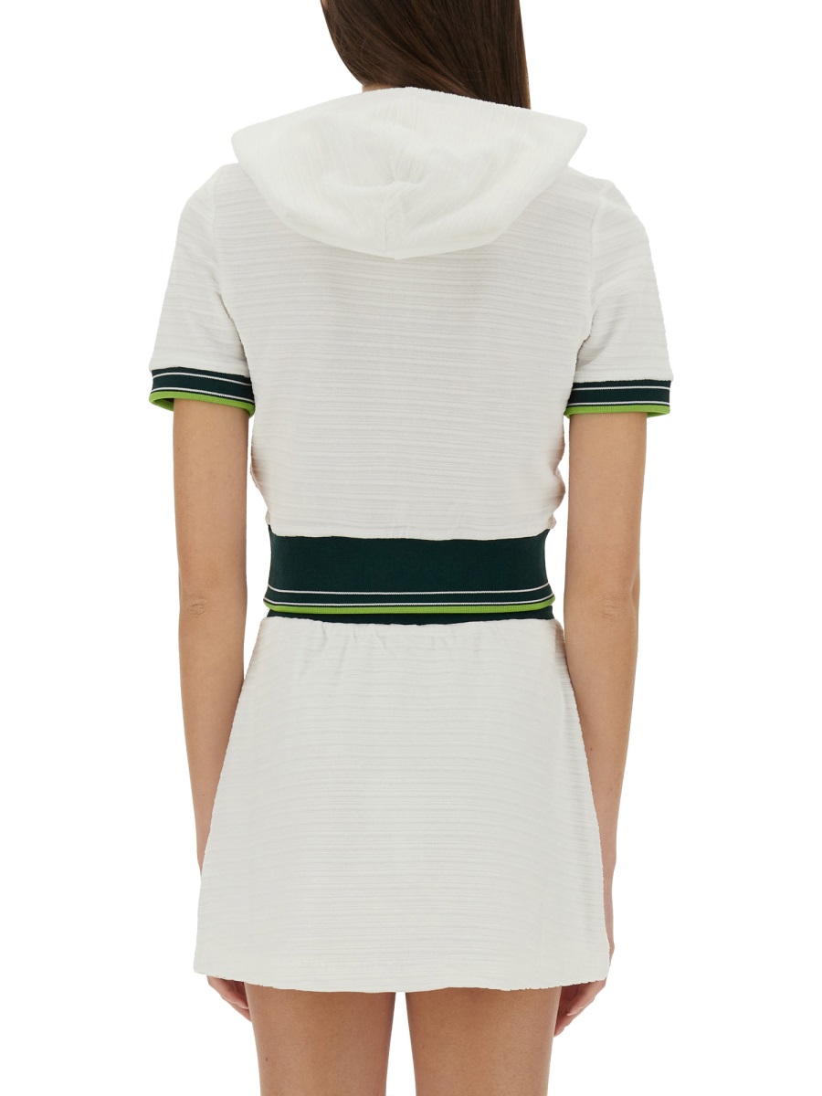 CROPPED TENNIS SHIRT WS25JTP35401WHITE (Casablanca / Tシャツ・カットソー ) | Casablanca (カサブランカ)(2)