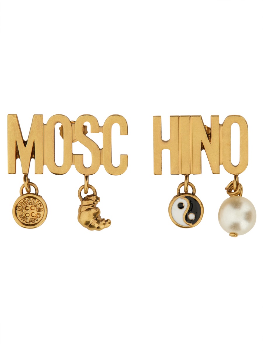 LOGO EARRINGS 913684081607 (MOSCHINO / ピアス・イヤリング ) | MOSCHINO (モスキーノ)