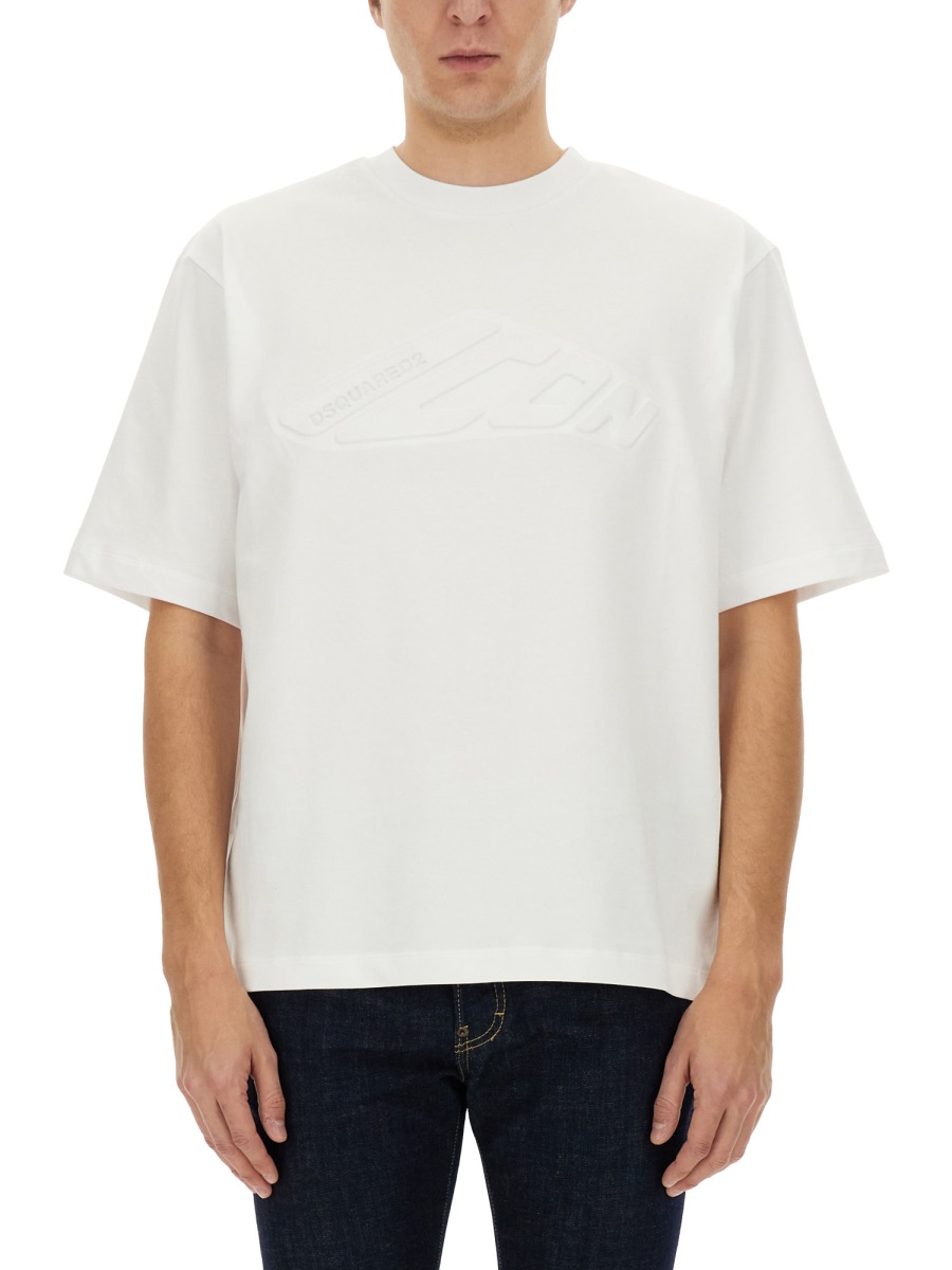 "ICON NEW GENERATION" T-SHIRT S79GC0105D20033100 (Dsquared2 / Tシャツ・カットソー ) | Dsquared2 (ディースクエアード)