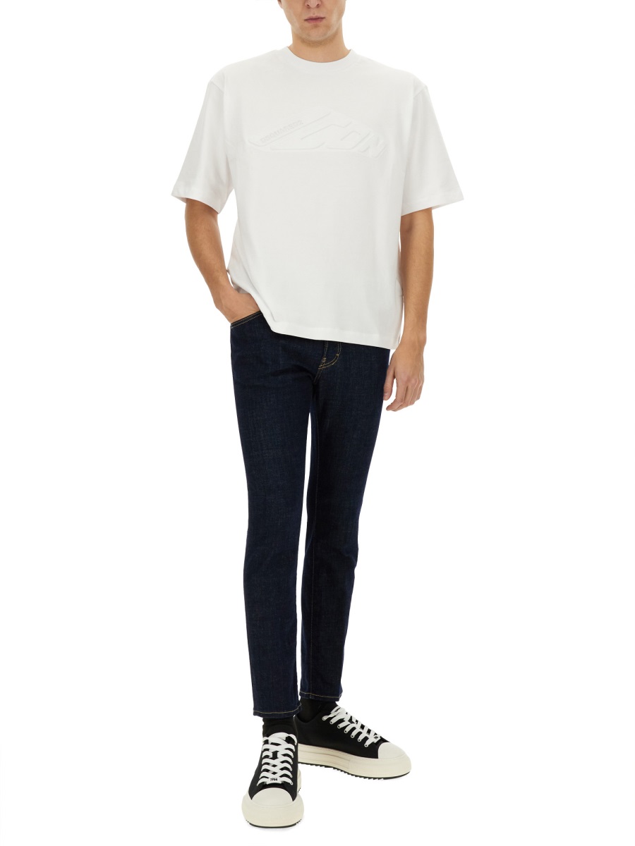"ICON NEW GENERATION" T-SHIRT S79GC0105D20033100 (Dsquared2 / Tシャツ・カットソー ) | Dsquared2 (ディースクエアード)(1)