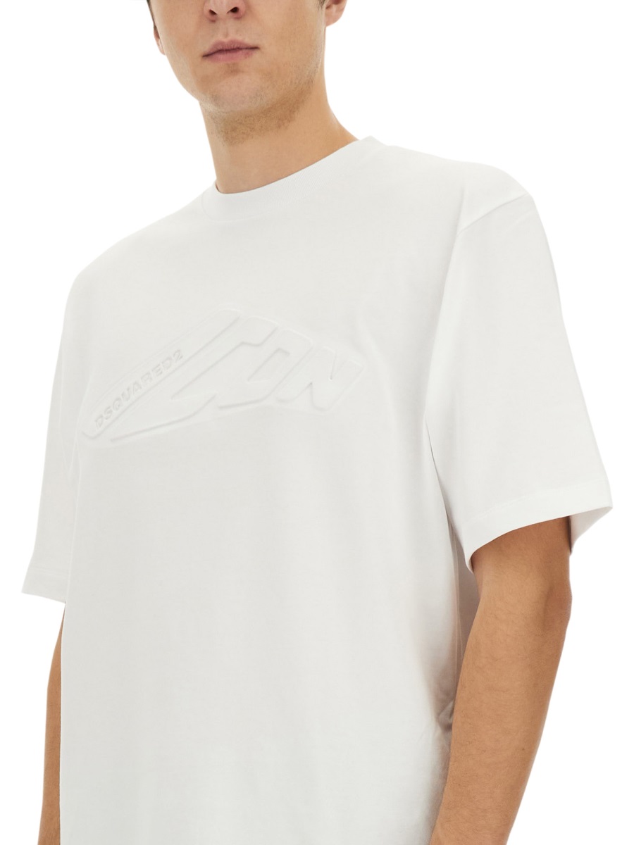 "ICON NEW GENERATION" T-SHIRT S79GC0105D20033100 (Dsquared2 / Tシャツ・カットソー ) | Dsquared2 (ディースクエアード)(3)