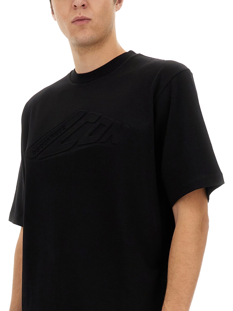 "ICON NEW GENERATION" T-SHIRT S79GC0105D20033900 (Dsquared2 / Tシャツ・カットソー ) | Dsquared2 (ディースクエアード)(3)