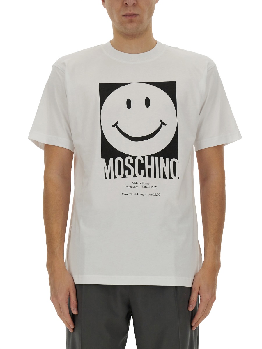 LOGO PRINT T-SHIRT 072302411001 (MOSCHINO / Tシャツ・カットソー ) | MOSCHINO (モスキーノ)