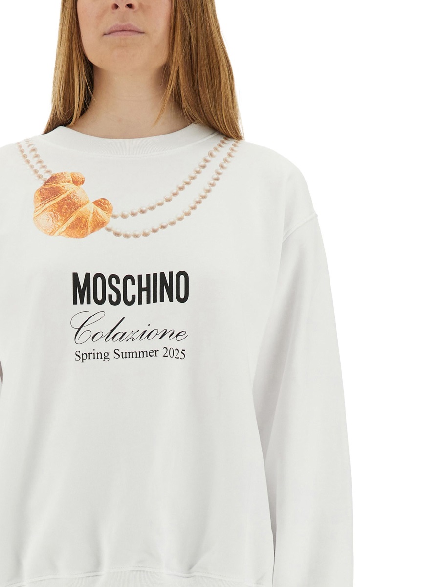 "BREAKFAST" SWEATSHIRT 170705281001 (MOSCHINO / スウェット・フーディー ) | MOSCHINO (モスキーノ)(2)