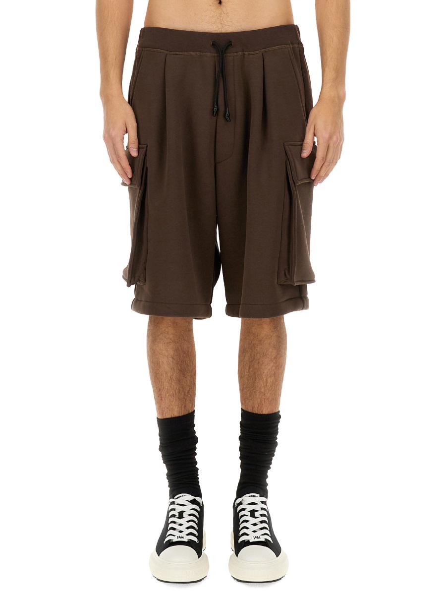 CARGO BERMUDA SHORTS "BALLOON" S79MU0076D25007144 (Dsquared2 / ショートパンツ ) | Dsquared2 (ディースクエアード)