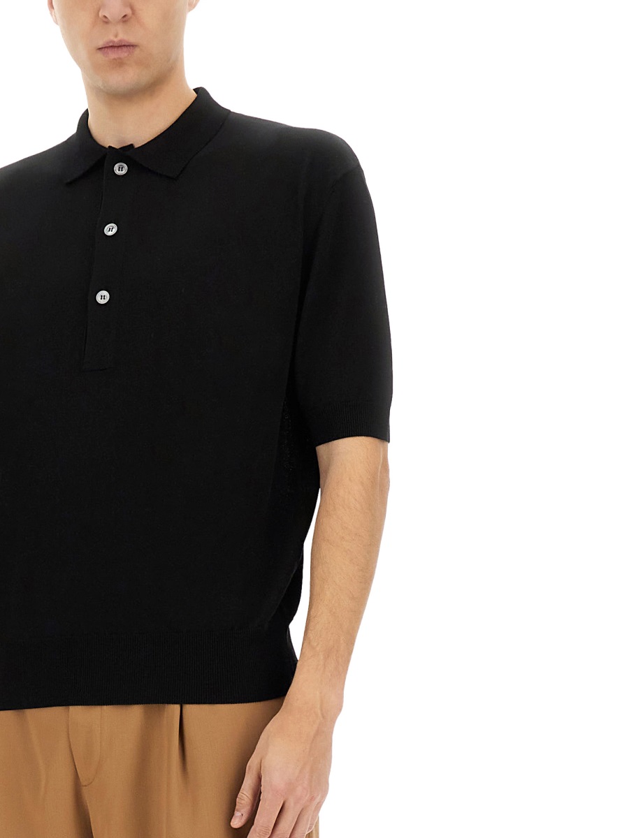 ORGANIC COTTON POLO SHIRT ESLPMC96ES64045999 (LARDINI / ポロシャツ ) | LARDINI (ラルディーニ)(3)