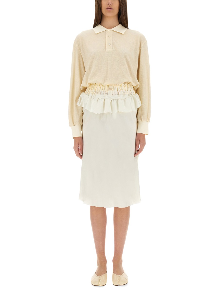 ワンピース Maison Margiela SS25 (S51DD0037 MTJ030113) POLO MIDI DRESS (Maison Margiela/ワンピース・ドレス