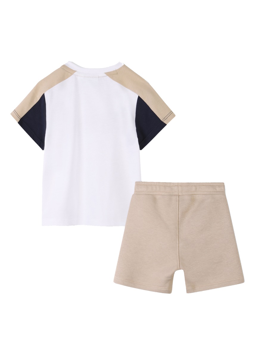 T-SHIRT SET WITH BERMUDA SHORTS J52120B10P (HUGO BOSS / ワンピース・ドレス・オールインワン ) | HUGO BOSS (ヒューゴボス)(1)