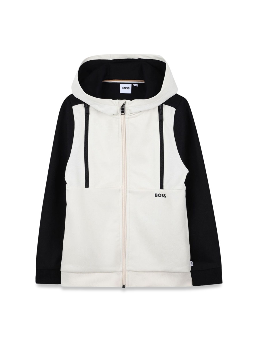 ZIP-UP CARDIGAN SET WITH SHORTS J52064K09B (HUGO BOSS / ワンピース・ドレス・オールインワン ) | HUGO BOSS (ヒューゴボス)