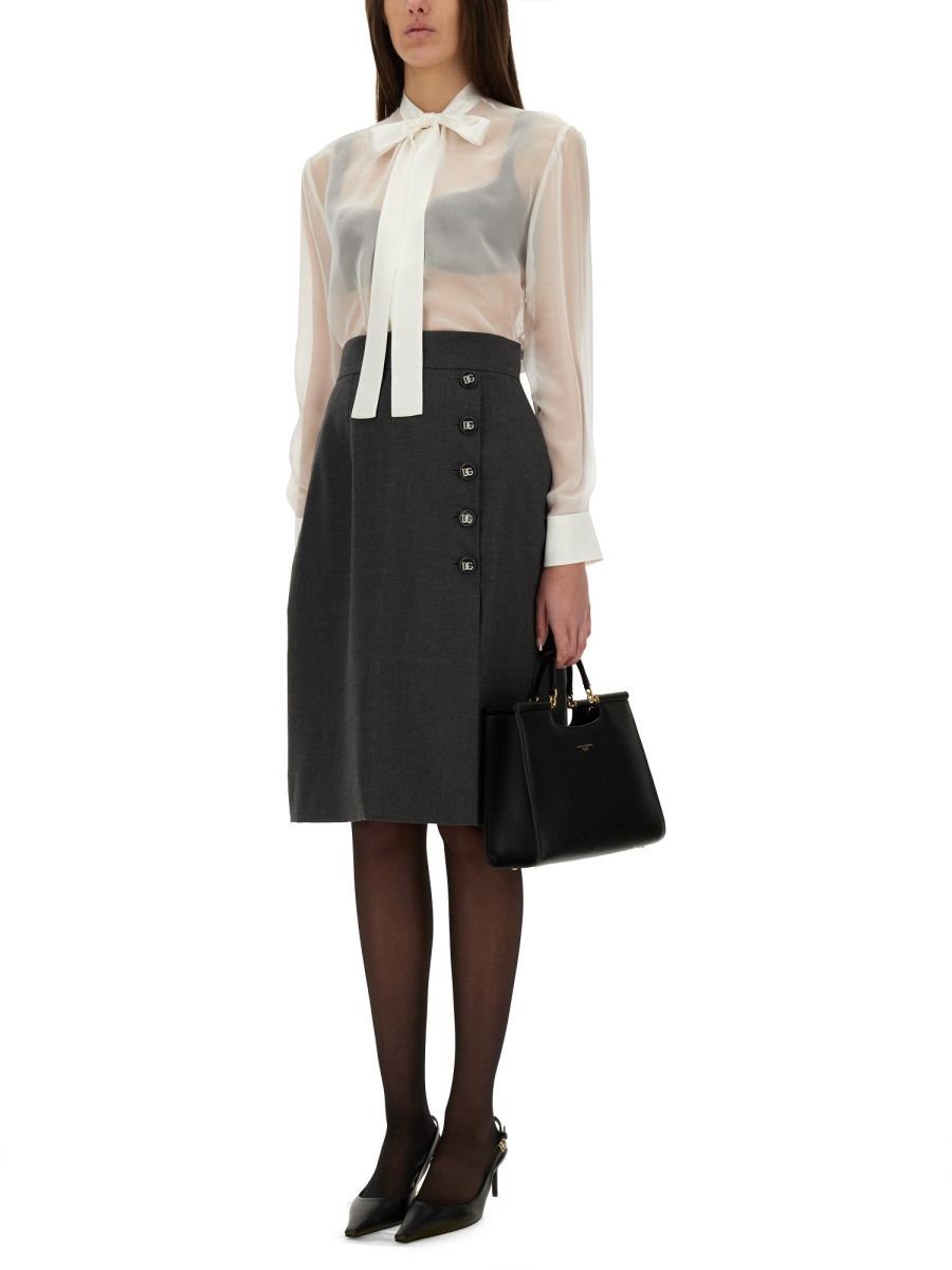 スカート DOLCE  GABBANA Women Skirts F4B7ITFLRE1N0000 Black Dolce & Gabbana Skirts Black F4B7ITFLRE1N0000（スカート