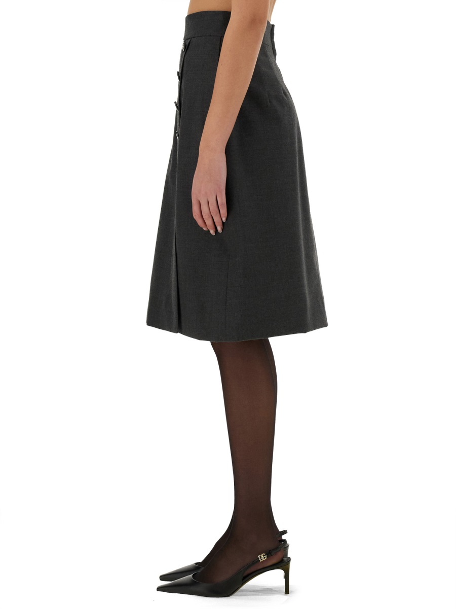 WOOL MIDI SKIRT F4C1CTFU286S8290 (Dolce & Gabbana / スカート ) | Dolce & Gabbana (ドルチェガッバーナ)(3)