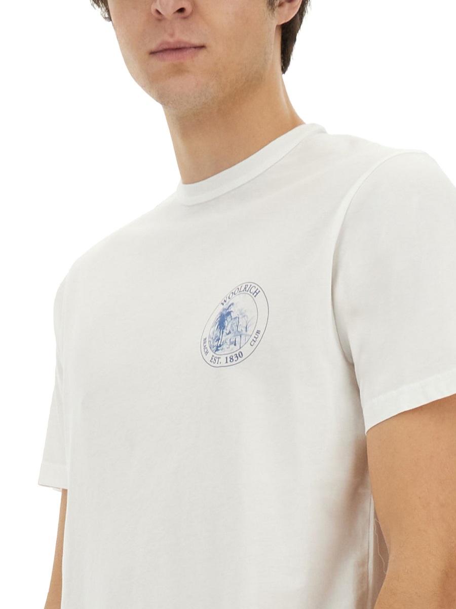 T-SHIRT WITH PRINT CFWOTE0148MRUT29268041 (WOOLRICH / Tシャツ・カットソー ) | WOOLRICH (ウールリッチ)(3)
