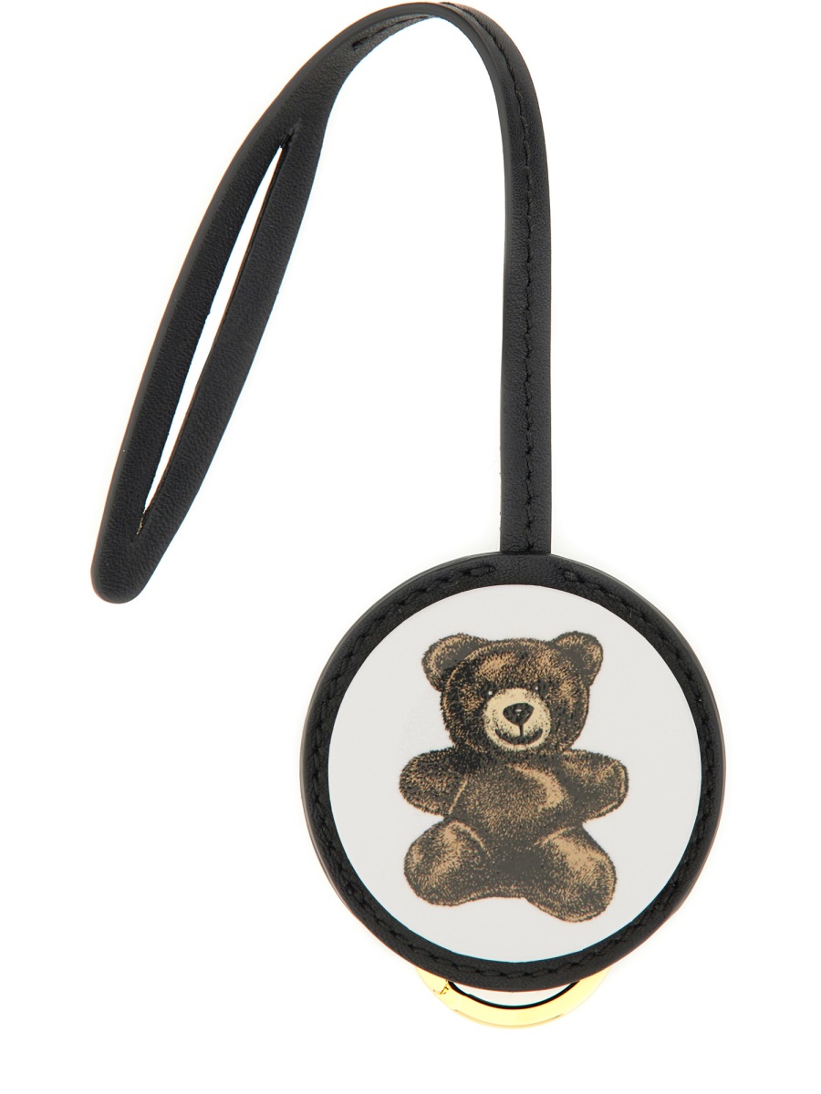 LEATHER KEYCHAIN MC5418PP0MOM400C (MOSCHINO / キーリング・キーケース ) | MOSCHINO (モスキーノ)