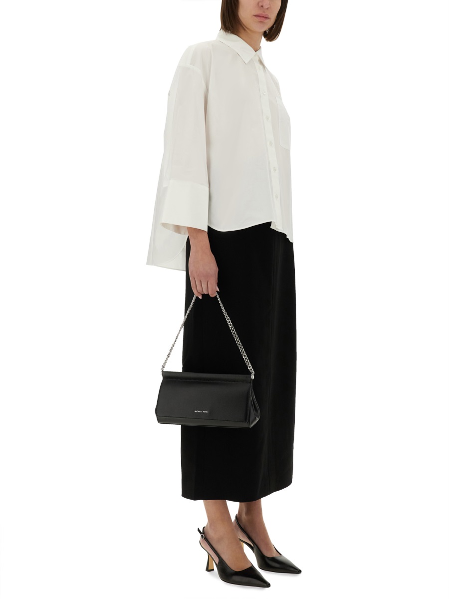 TEXTURED CREPE MAXI SKIRT MS570HCENX001BLACK (MICHAEL MICHAEL KORS / スカート ) | MICHAEL MICHAEL KORS (マイケル・マイケル・コース)(1)
