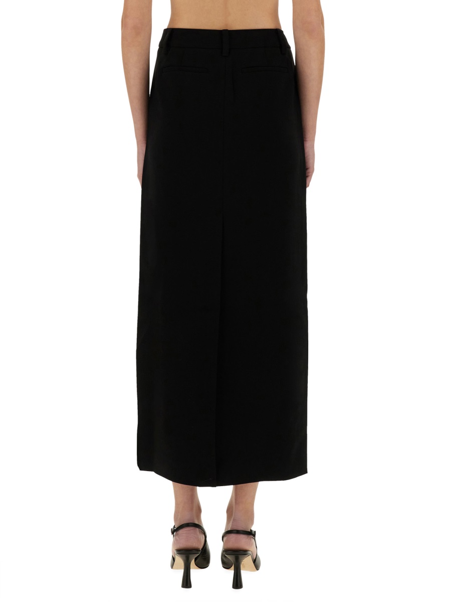 TEXTURED CREPE MAXI SKIRT MS570HCENX001BLACK (MICHAEL MICHAEL KORS / スカート ) | MICHAEL MICHAEL KORS (マイケル・マイケル・コース)(2)