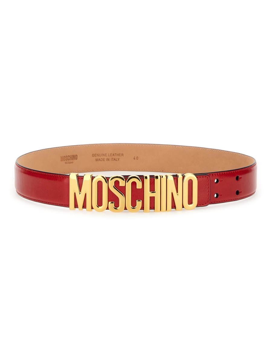 BELT WITH LOGO MC6000PP0MOQ0500 (MOSCHINO / ベルト・サスペンダー ) | MOSCHINO (モスキーノ)