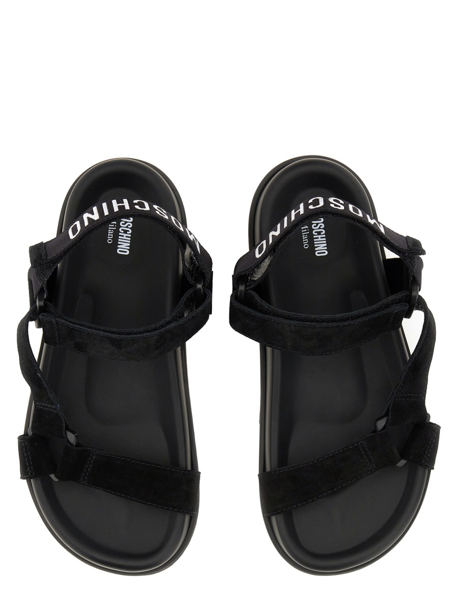SANDAL WITH LOGO MA16254I0MME0000 (MOSCHINO / サンダル ) | MOSCHINO (モスキーノ)(1)
