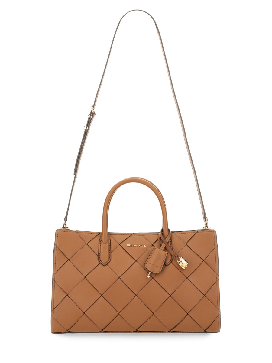 HANDBAG "SCARLETT" MEDIUM 30S5GETS2L230LUGGAGE (MICHAEL MICHAEL KORS / ハンドバッグ・ショルダーバッグ ) | MICHAEL MICHAEL KORS (マイケル・マイケル・コース)(1)