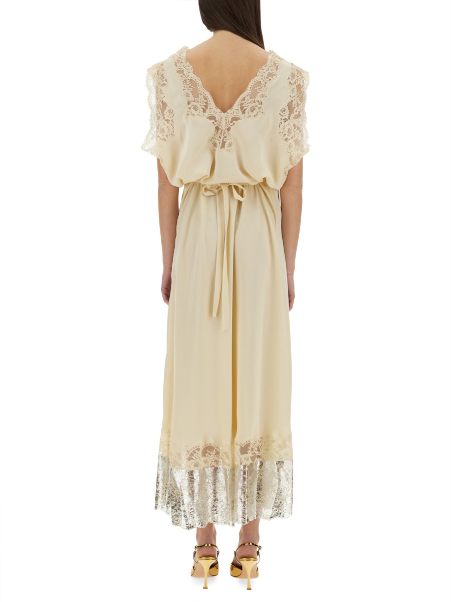 ワンピース Rabanne FW24 VISCOSE JERSEY ROBE (24AJRO888VI0267 P001) Viscose Jersey Robe (Rabanne/ワンピース・ドレス