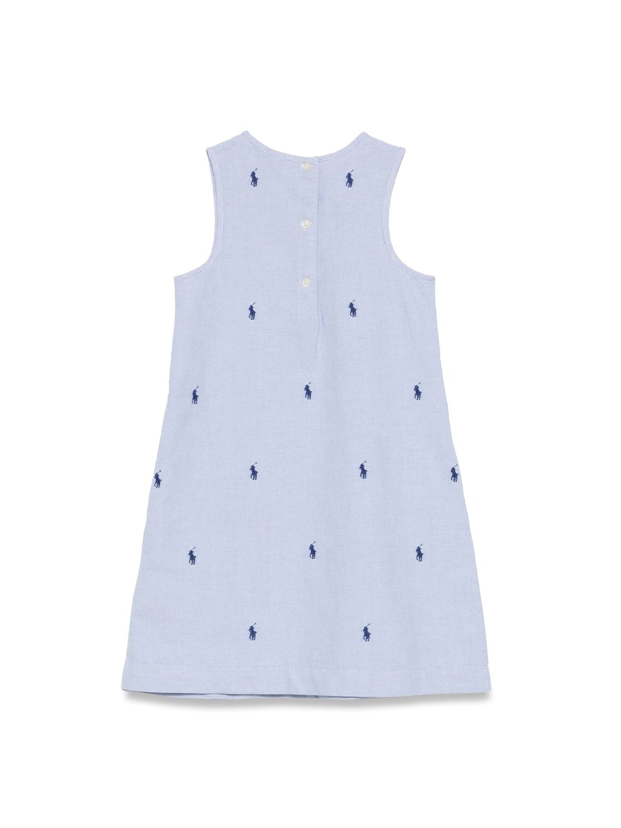 DRESS WITH LOGO 312964205K001BLUEHYACINTH (Polo Ralph Lauren / ワンピース・ドレス・オールインワン ) | Polo Ralph Lauren (ポロ ラルフ ローレン)(1)