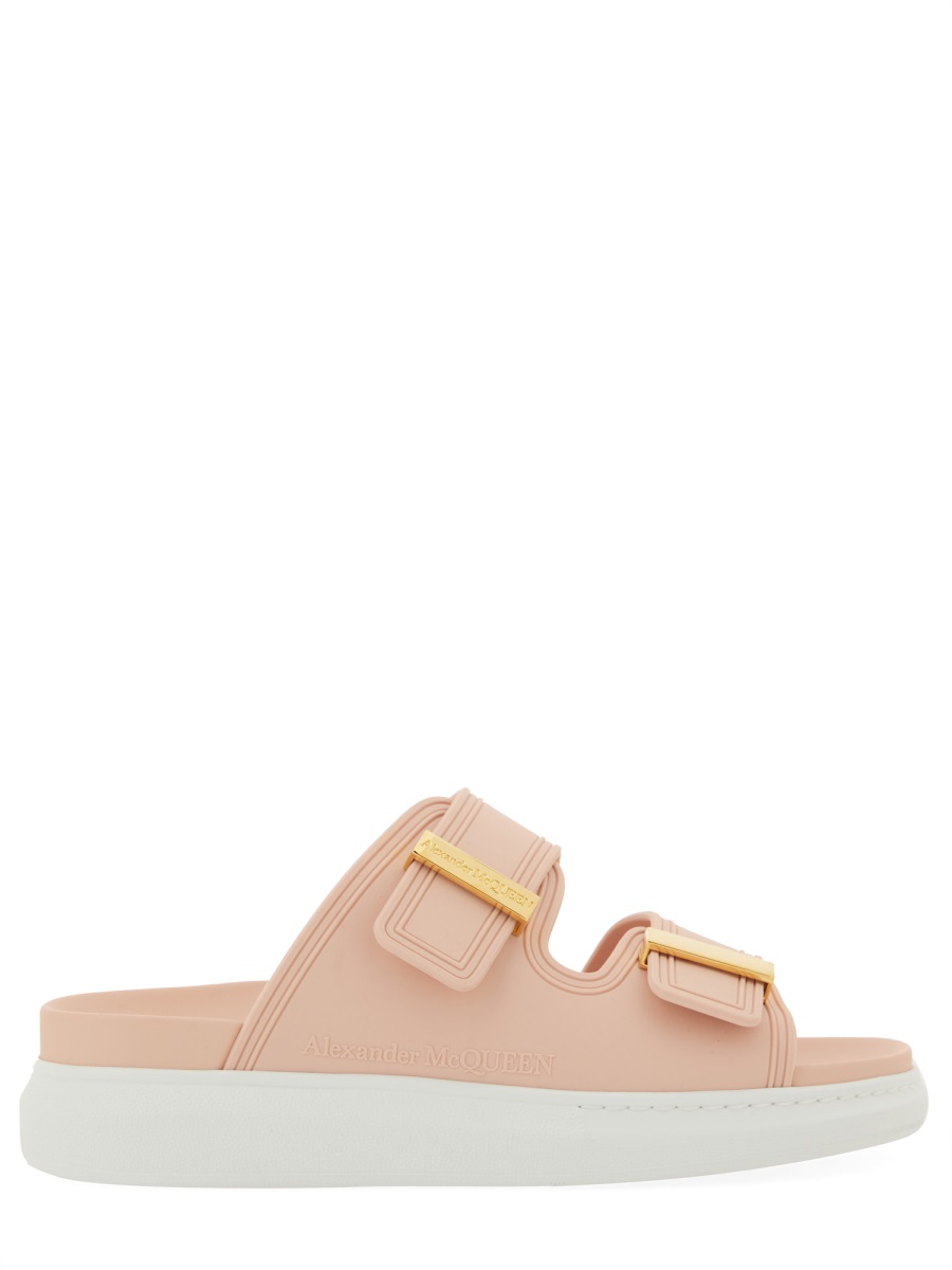 [ALEXANDER MCQUEEN] ハイブリッド オーバーサイズ サンダル Alexander McQueen ハイブリッドスライド