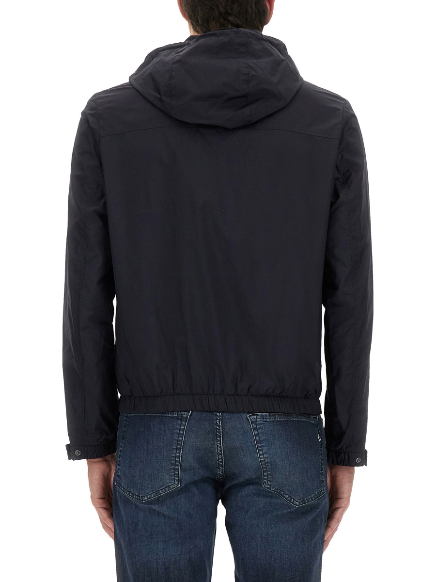 "L-CALFO1" JACKET WITH HOOD AND ZIPPER 5053776210271289404 (HUGO BOSS / カジュアルジャケット・ベスト ) | HUGO BOSS (ヒューゴボス)(2)