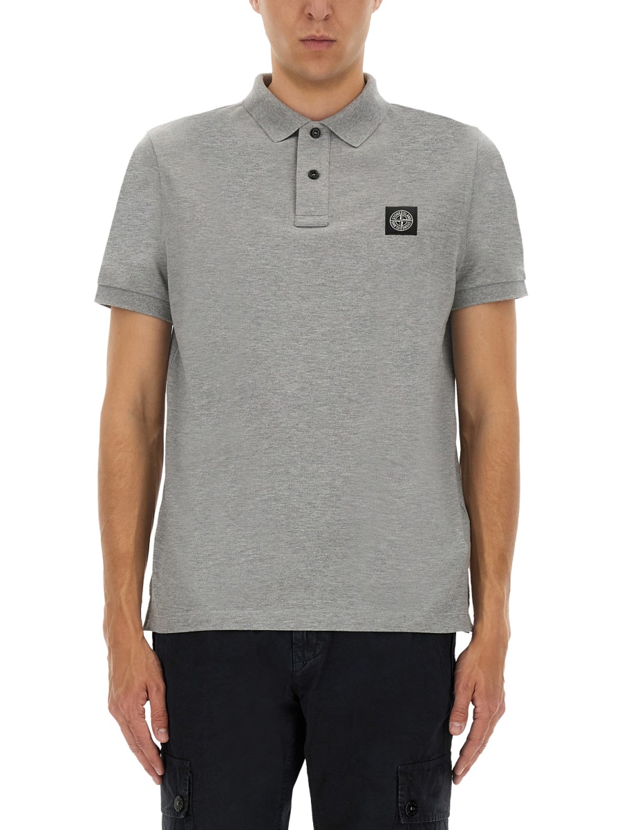 POLO WITH LOGO PATCH 22002SCS0017V0M64 (STONE ISLAND / ポロシャツ ) | STONE ISLAND (ストーンアイランド)