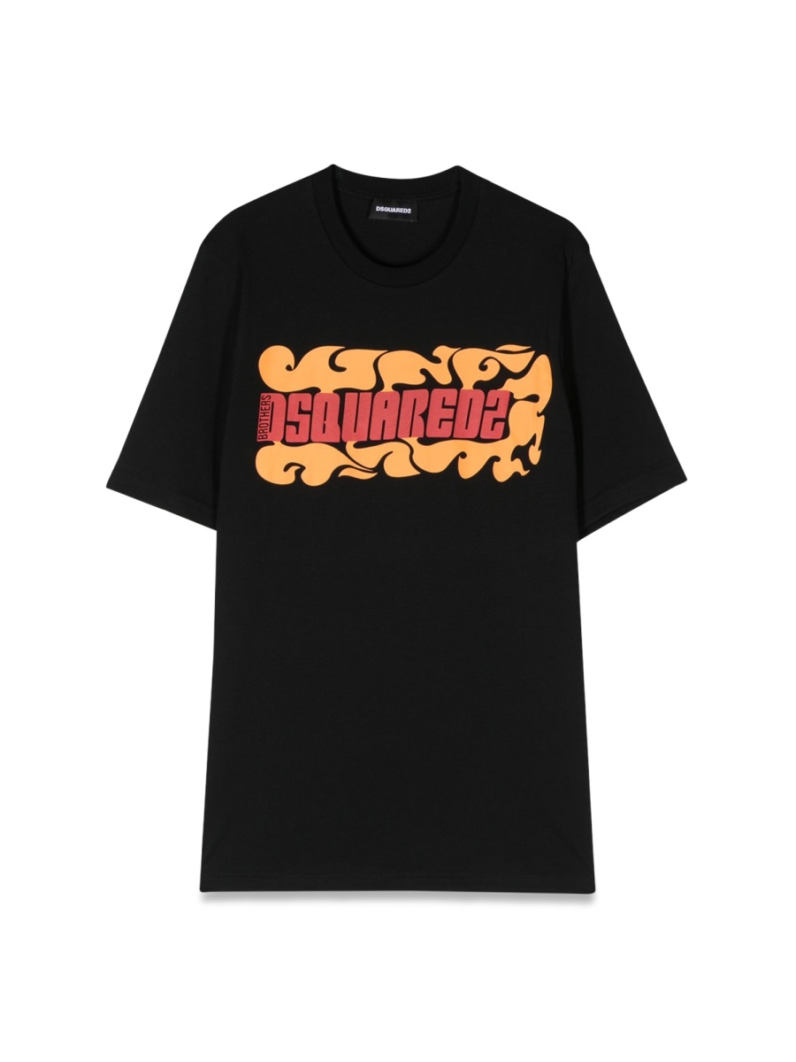 mc slouch fit t-shirt DQ1627KD0A3ZDQ900 (Dsquared2 / Tシャツ・カットソー ) | Dsquared2 (ディースクエアード)