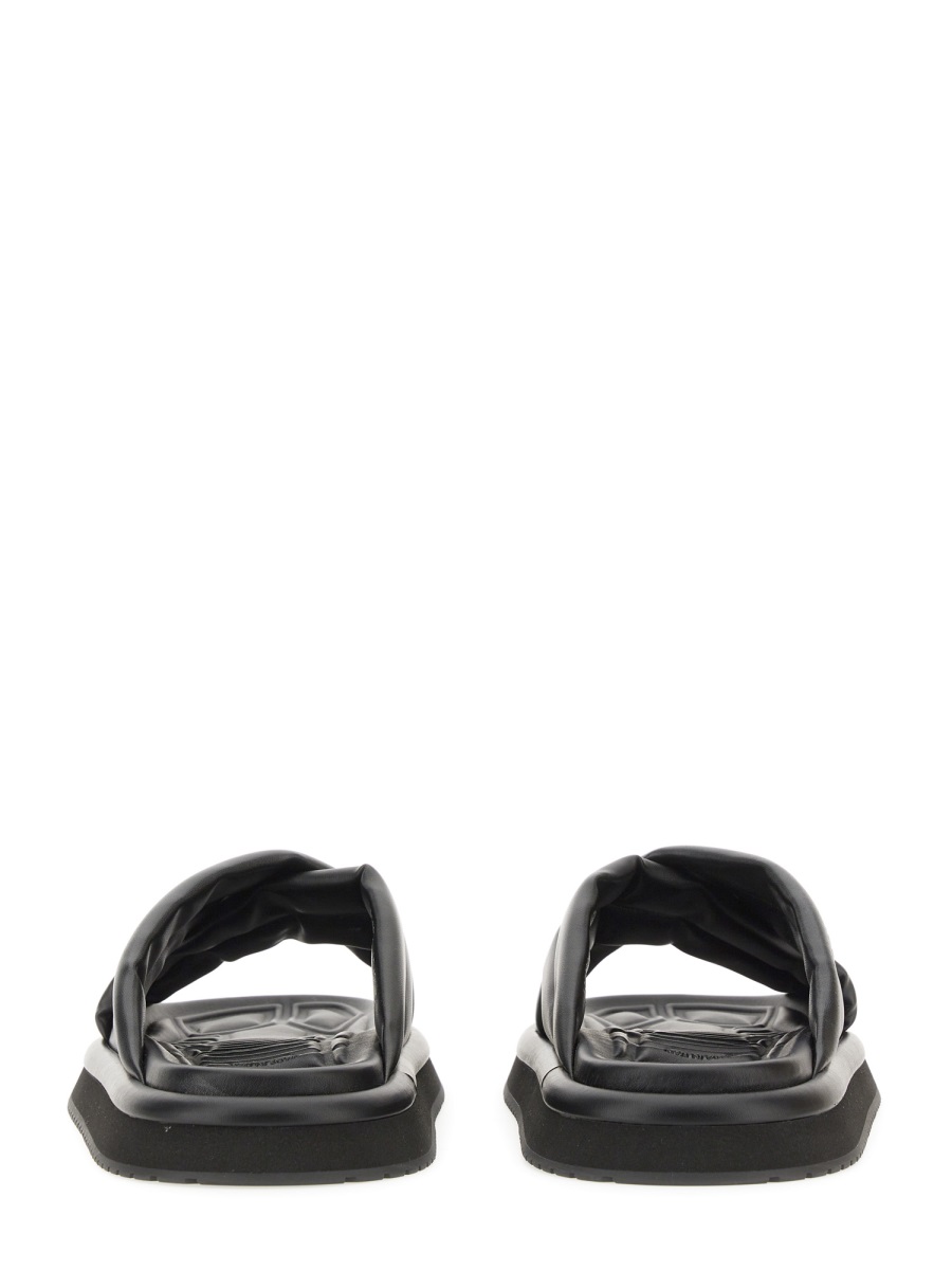 NAPPA EFFECT FABRIC SANDAL A80329AD43780999 (Dolce & Gabbana / サンダル ) | Dolce & Gabbana (ドルチェガッバーナ)(2)