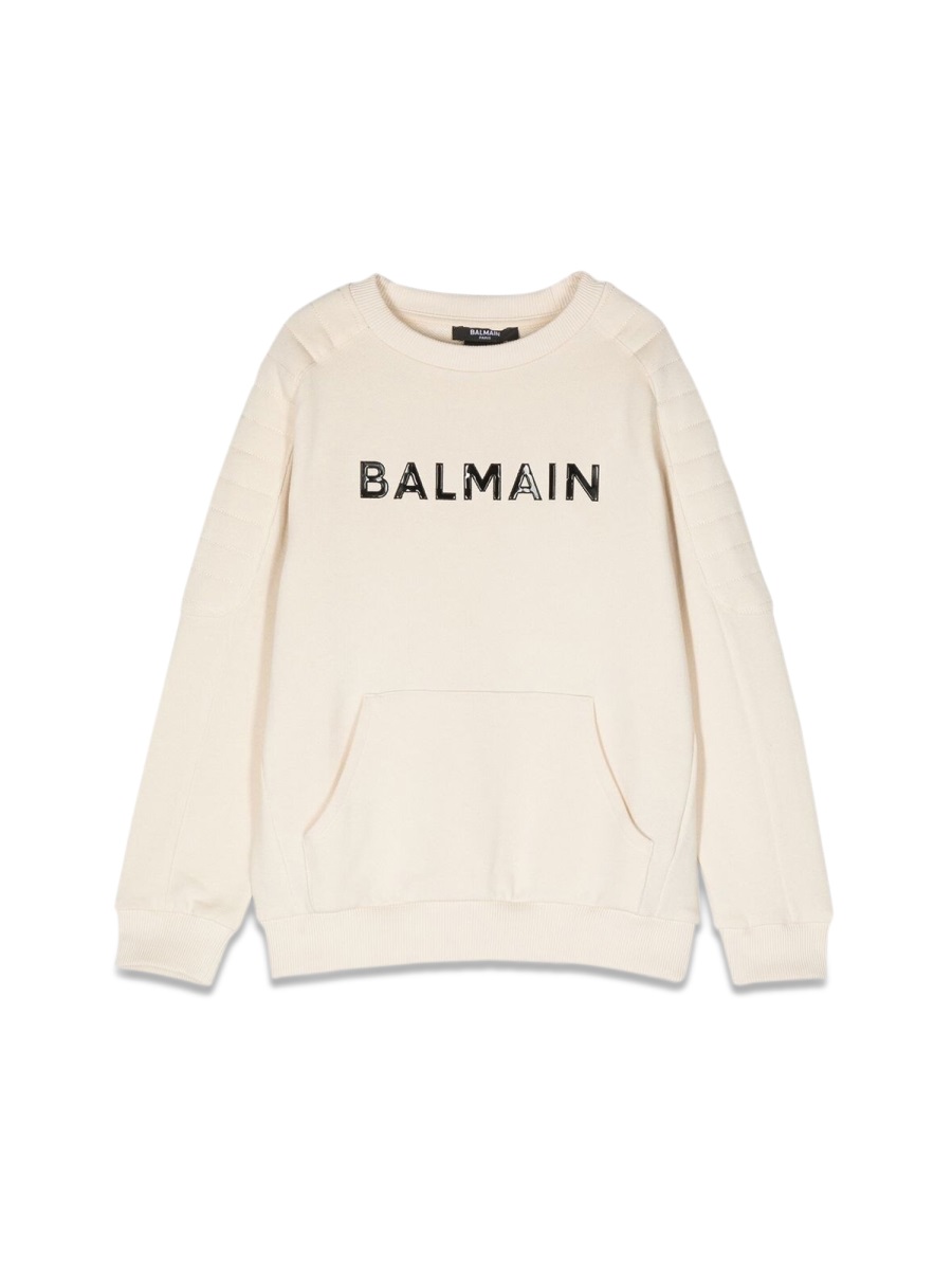 LOGO CREWNECK SWEATSHIRT BS4P10KZ0001109 (Balmain / スウェット・フーディー ) | Balmain (バルマン)