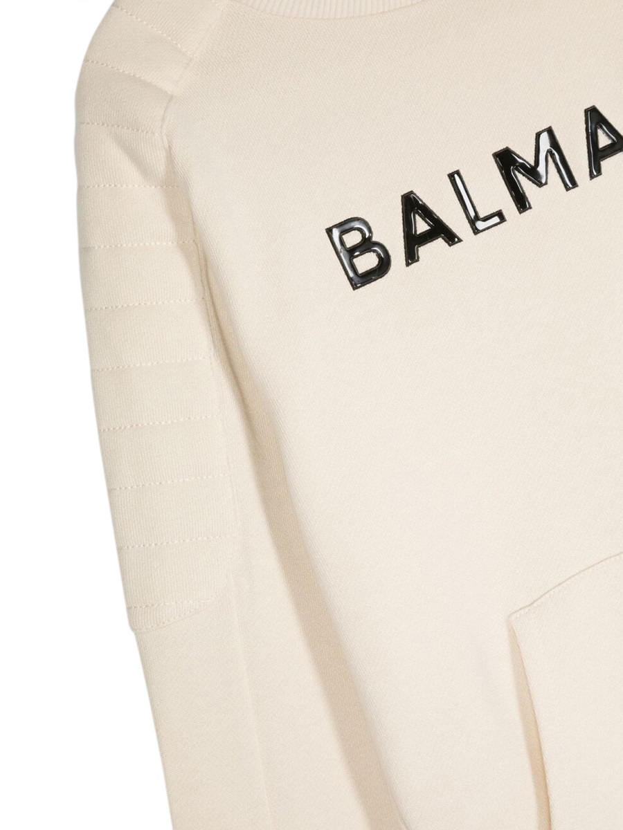 LOGO CREWNECK SWEATSHIRT BS4P10KZ0001109 (Balmain / スウェット・フーディー ) | Balmain (バルマン)(2)